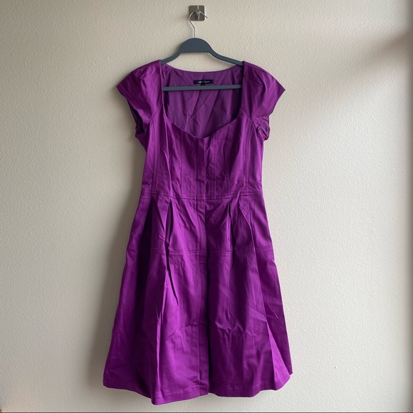 Nanette Lepore Le Cirque Cap Sleeve A-Line Dress Sz. 6 - Picture 16 of 16